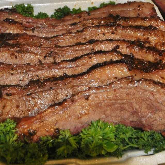 Brisket Sliced.