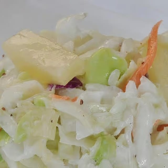 Pineapple Coleslaw.