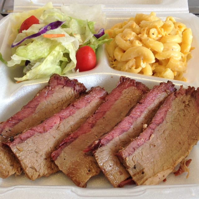 Brisket Plate (Sliced).