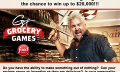 Casting Call for "Guy's Grocery Games"