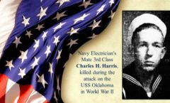 Memory and Sacrifice of USS Oklahoma Sailor Charles H. Harris Honored at National Memorial Cemetery of the Pacific
