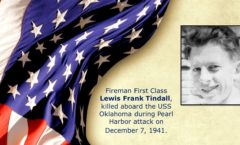 Memory and Sacrifice of USS Oklahoma Sailor Lewis Tindall Honored at National Memorial Cemetery of the Pacific